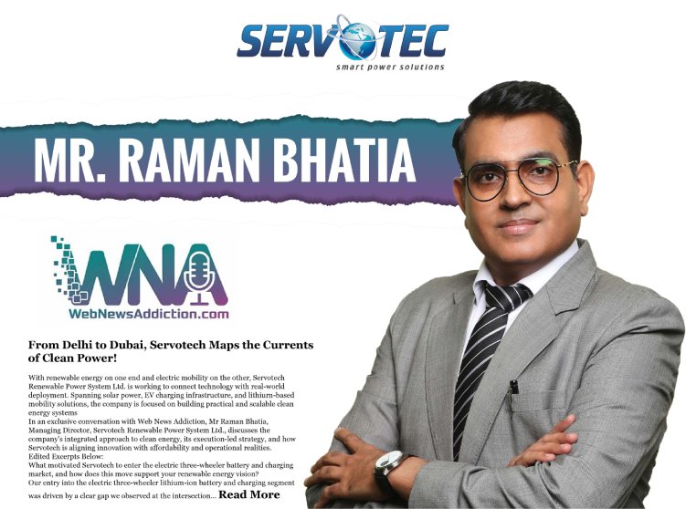 From Delhi to Dubai, Servotech Maps the Currents of Clean Power