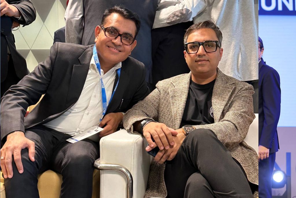 Raman Bhatia and Ashneer Grover at BCI Abundance Conclave